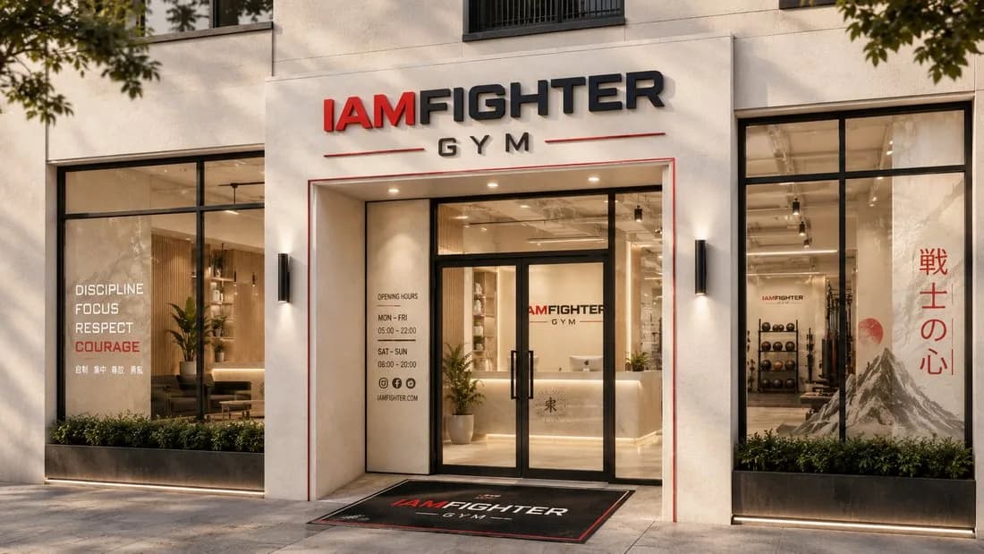 IAMFIGHTER club facade visualisation