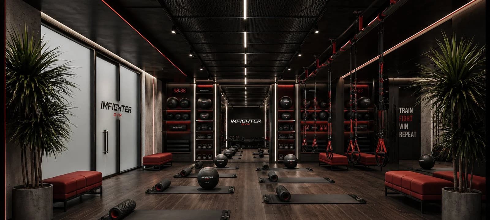 IAMFIGHTER sports complex visualisation